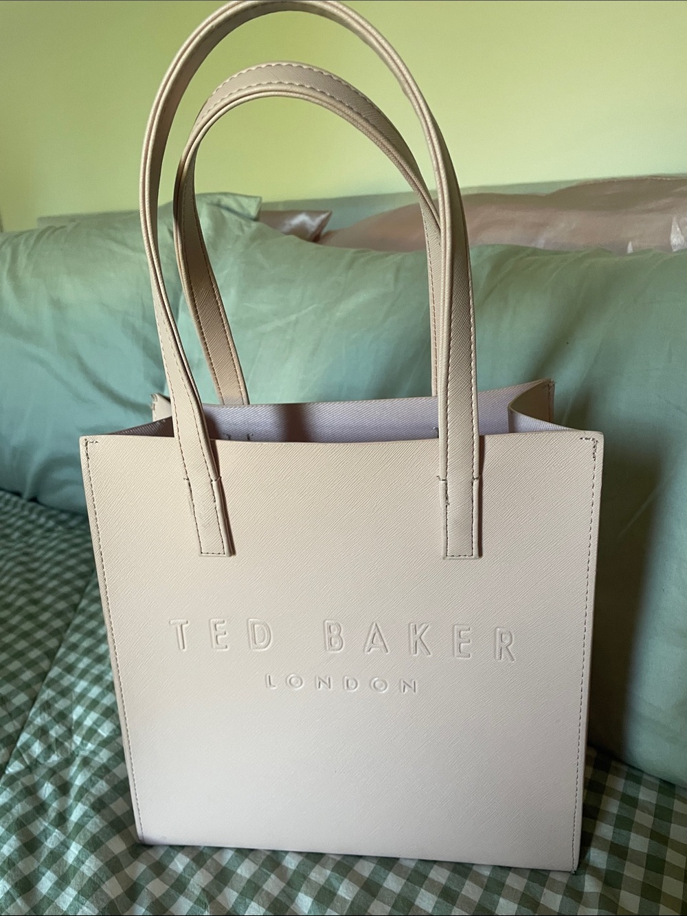 Ted Baker Light Pink Tote Bag - Elegant Women's Handbag